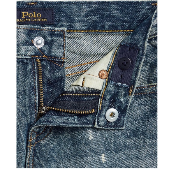 NWT Polo Ralph Lauren Sullivan Slim Cutoff Denim Shorts, Size 4 - Picture 3 of 9